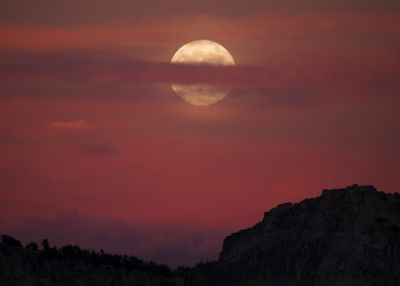 Moonrise, May Lake High Sierra Camp